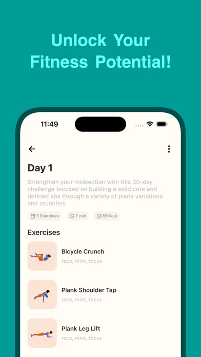 30 Day Workout by Fit & Grace Screenshot