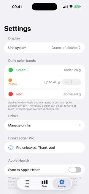 DrinkLedger: Alcohol Tracker screenshot 3