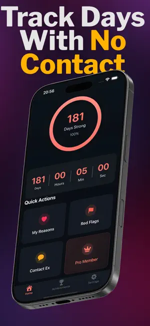No Contact tracker Timer screenshot 1