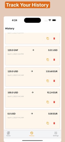 FlipRate simple money convert Screenshot 4 of 5