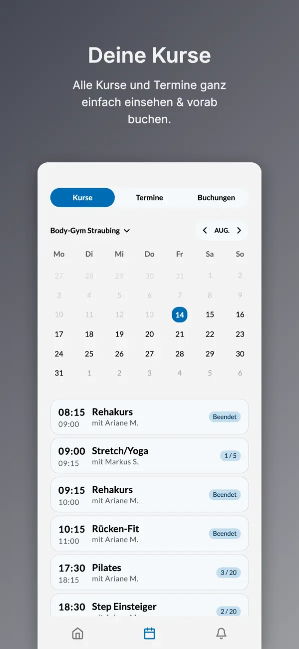 Screenshot #3 pour Body Gym Straubing