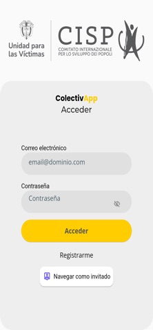 ColectivApp iPhone screenshot