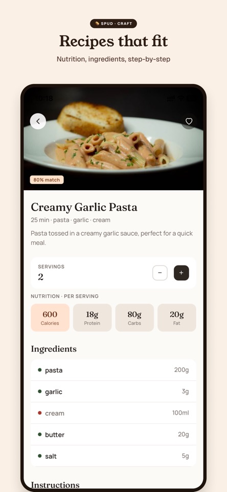 Fridge Recipes & Plan - Spud screenshot 2