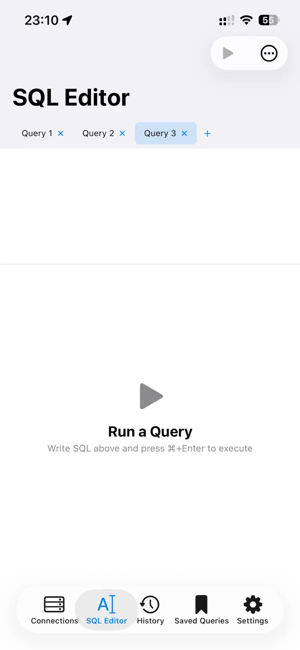 #2. Master SQL - Database Manager (iOS) De: SECKIN SEFA DURASI