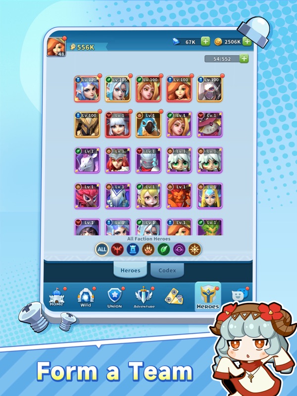 Hero Clash：Idle Gams screenshot 6