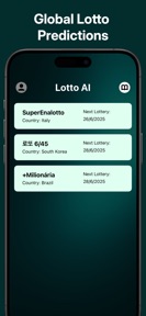 Lotto AI Number Predictor screenshot