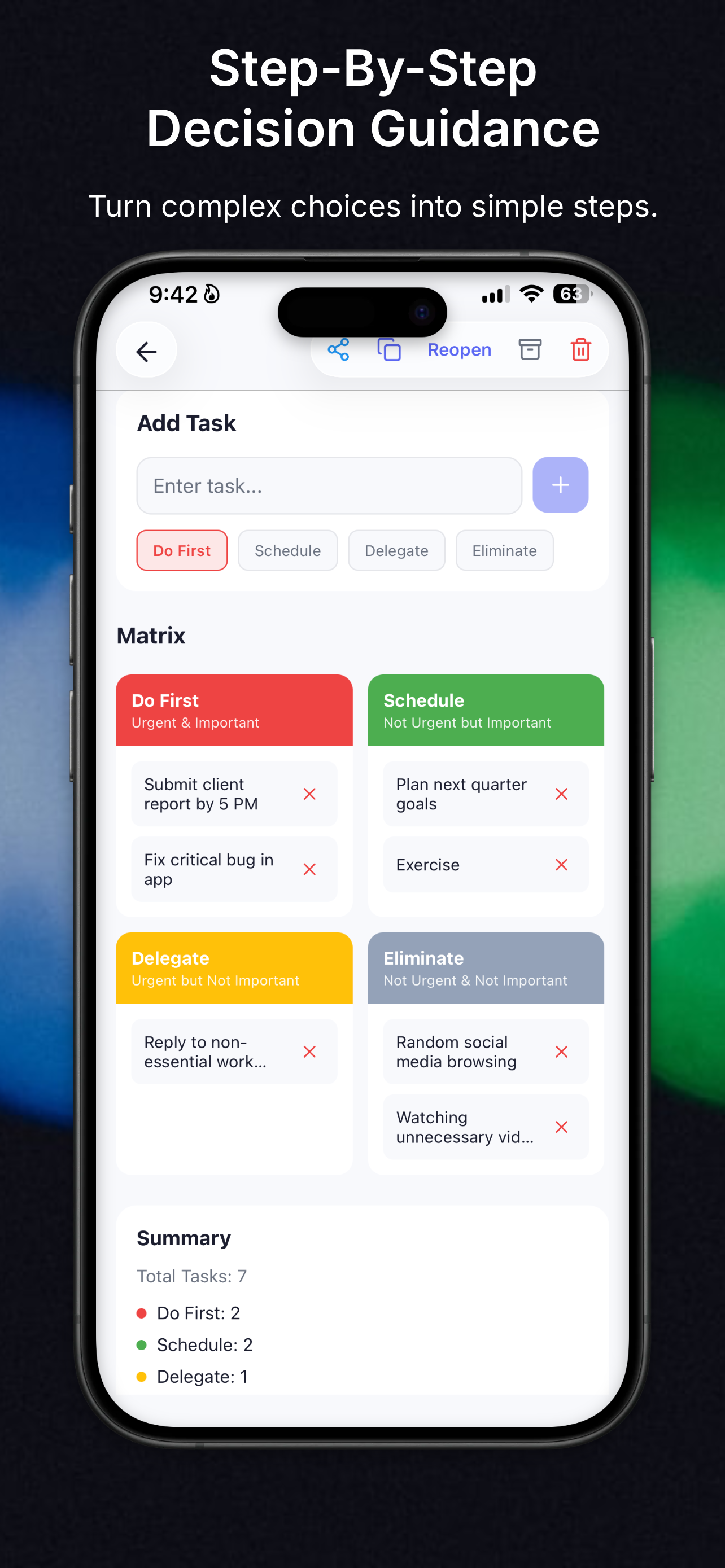 Decision Flow: Pros & Cons screenshot 4