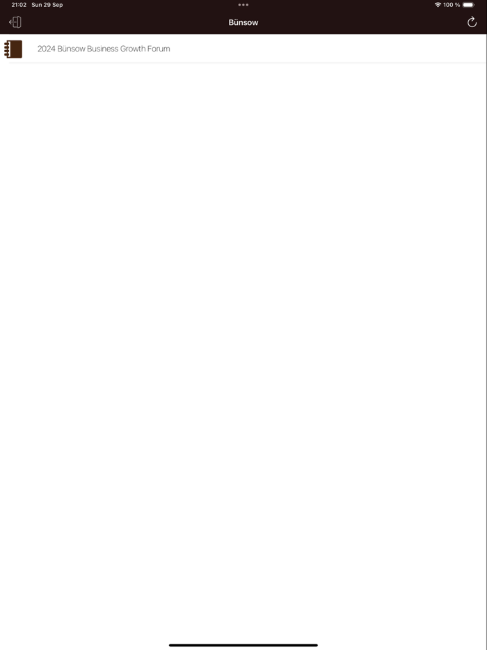 Bünsow Business Growth Forum