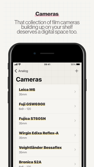 Analog, by NOSSAFLEX screenshot