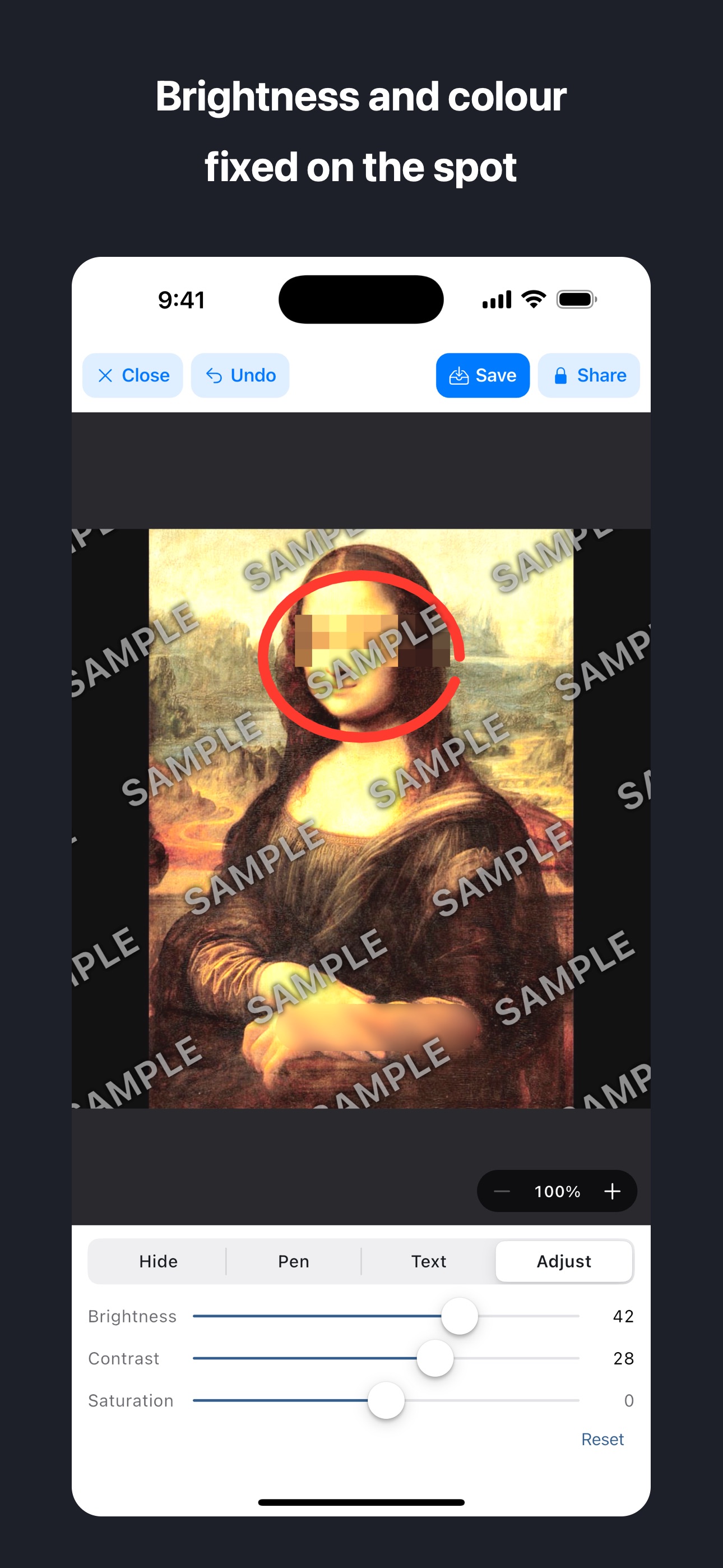 Screenshot 5 of Easy Pixelate: Hide Faces