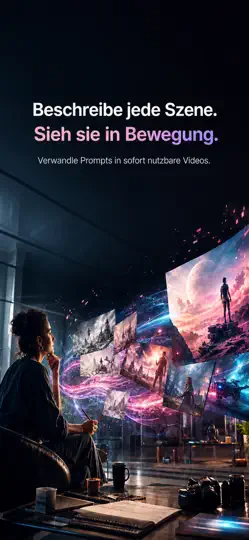 Screenshot von Bonega: KI-Videogenerator auf dem iPhone 1