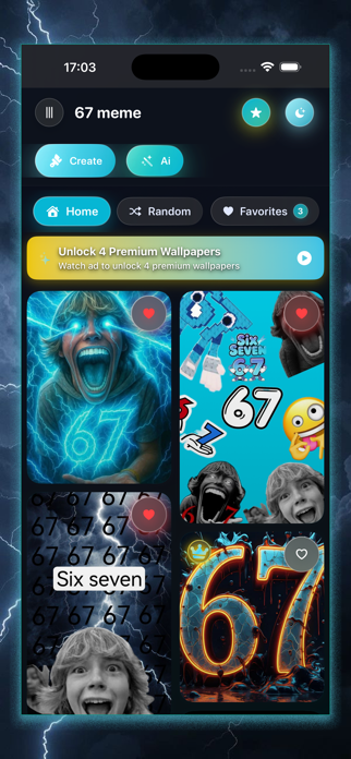 67 meme Wallpaper Screenshot 1 of 6