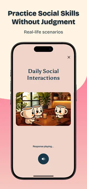 Happy Shy People Social Skills screenshot 1