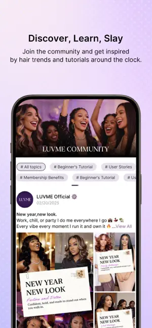 Luvme Hair iPhone screenshot 4