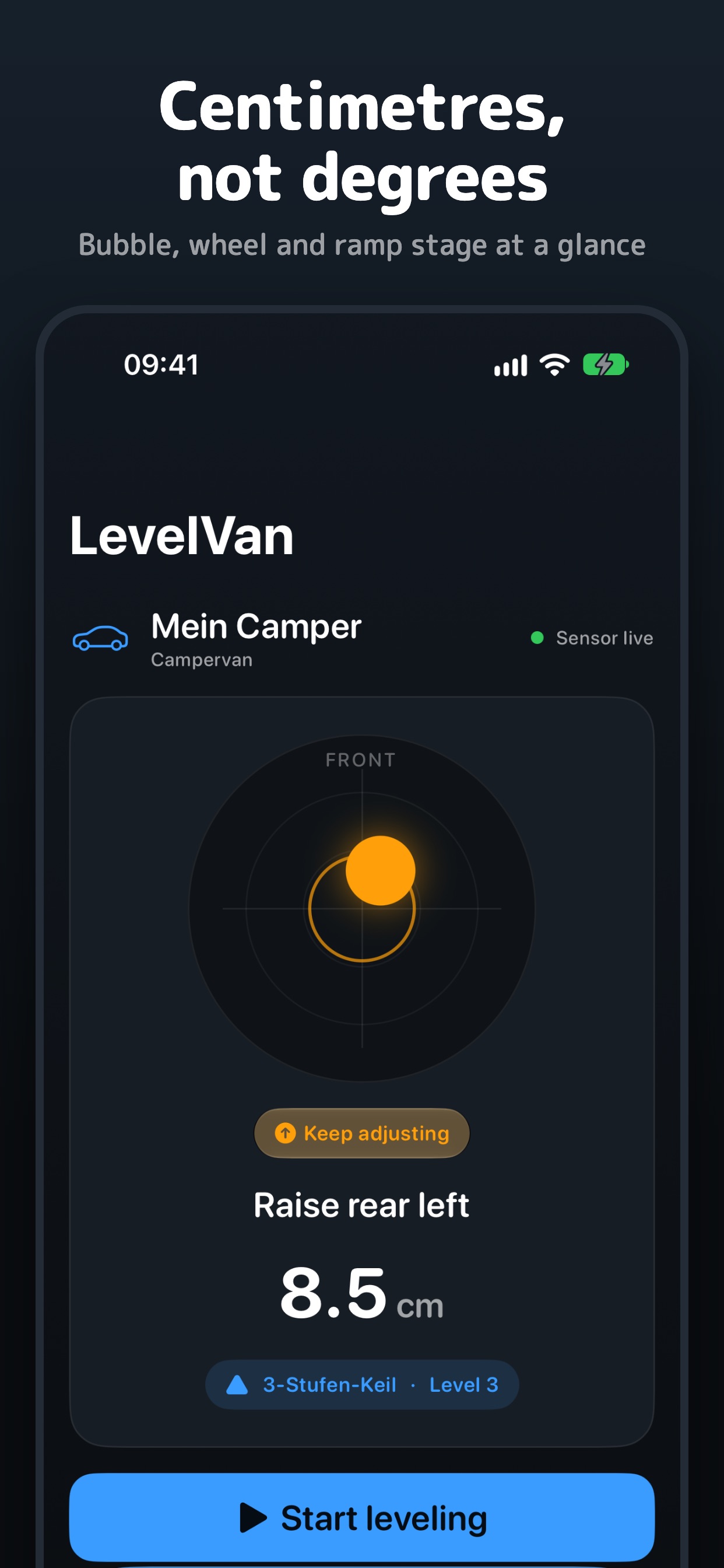 Screenshot 2 of LevelVan: Level Your Camper