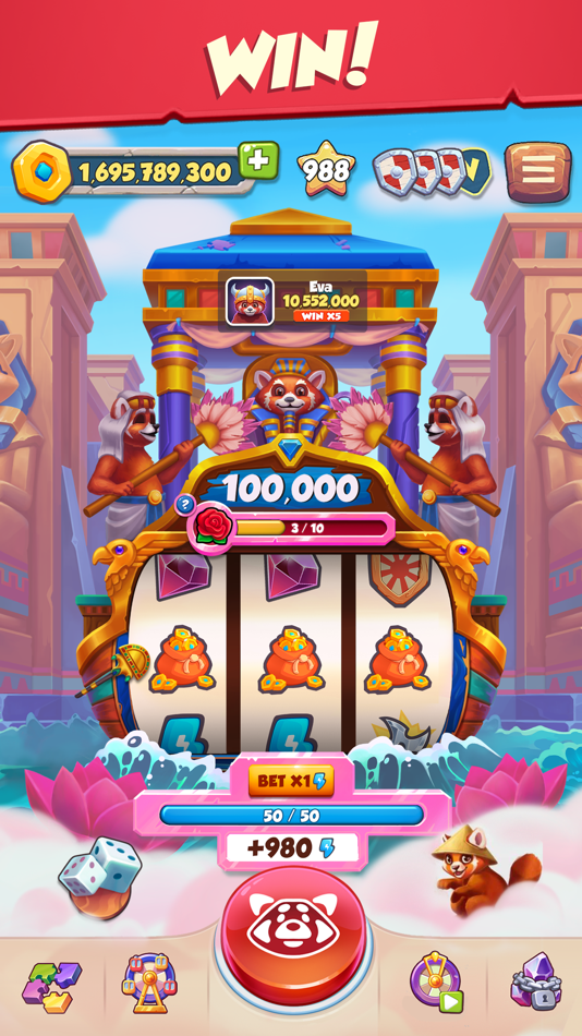#3. Age of Coins: Master Of Spins (iOS) By: Kometa.Games