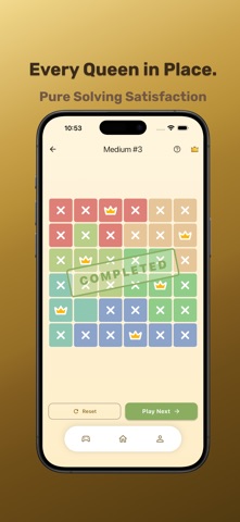 Queens Game Puzzle Screenshot 5 of 9