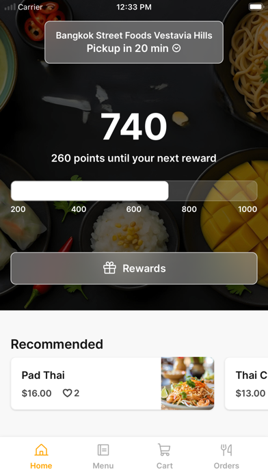 Bangkok Street Foods iPhone screenshot 1 - Food & Drink app