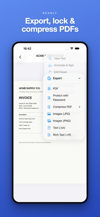 Scanly: Scanner & PDF Screenshot 5 of 6