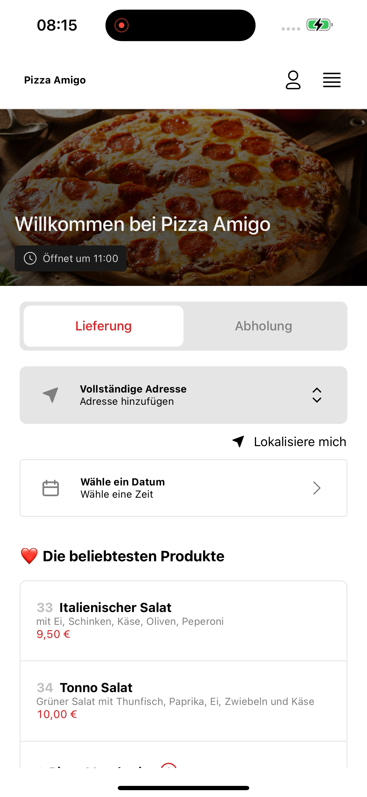 Pizza Amigo screenshot 3