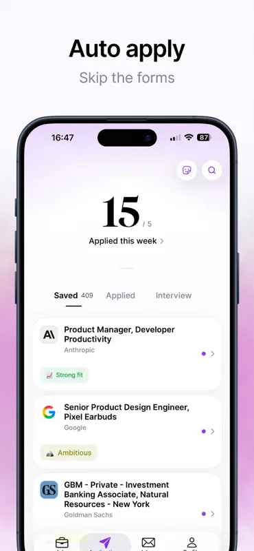 Ace - Auto Apply to Jobs screenshot 2 of 10