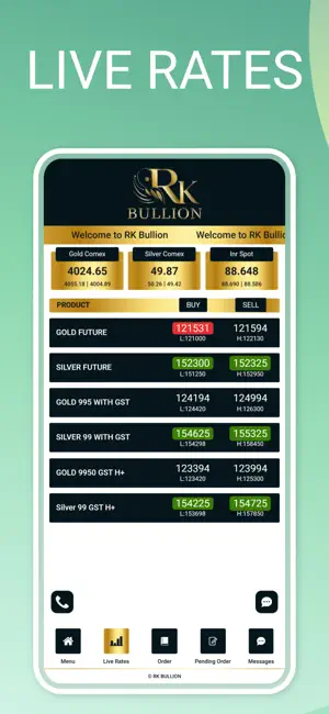 RK Bullion. screenshot 3