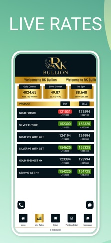 RK Bullion. Screenshot 3 of 6