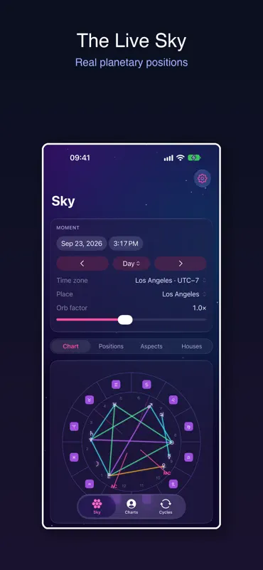 Ephemeris Sky: Astrology Chart screenshot 7 of 8