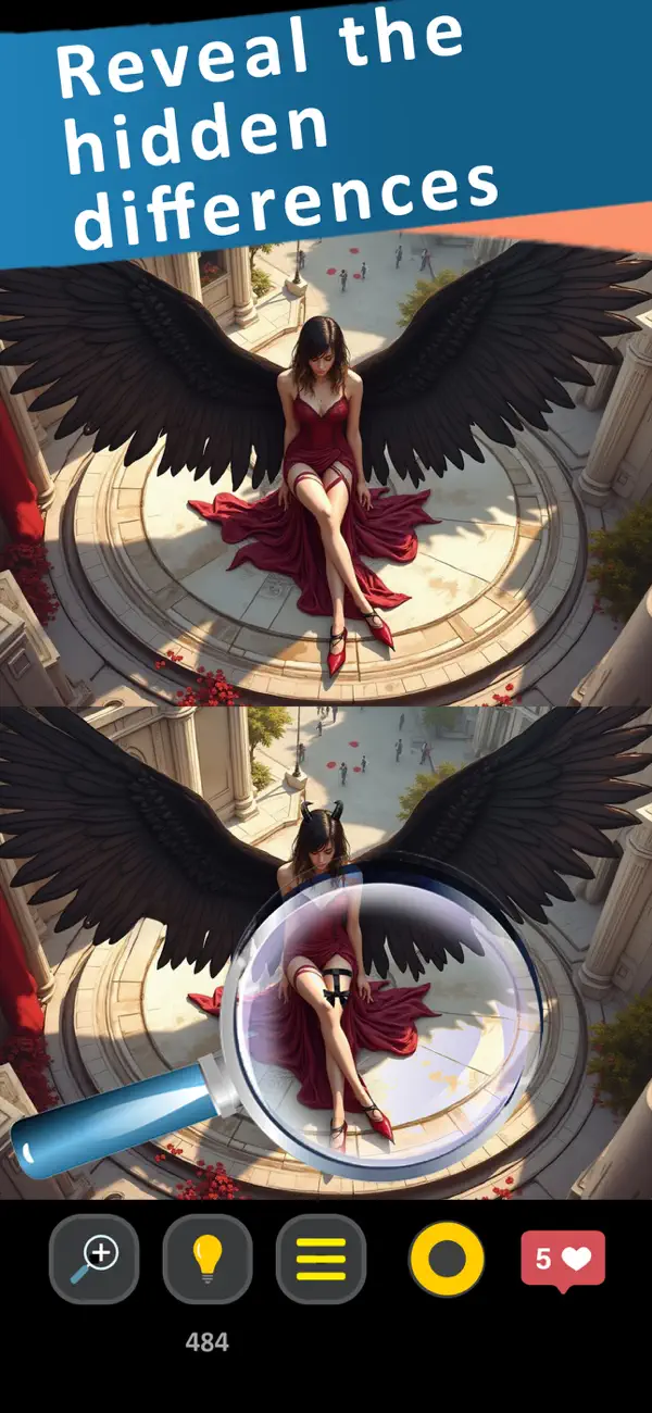 #2. Find the Difference: Big Game (iOS) By: KATAPS, TOO