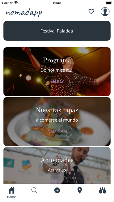 nomadapp Screenshot