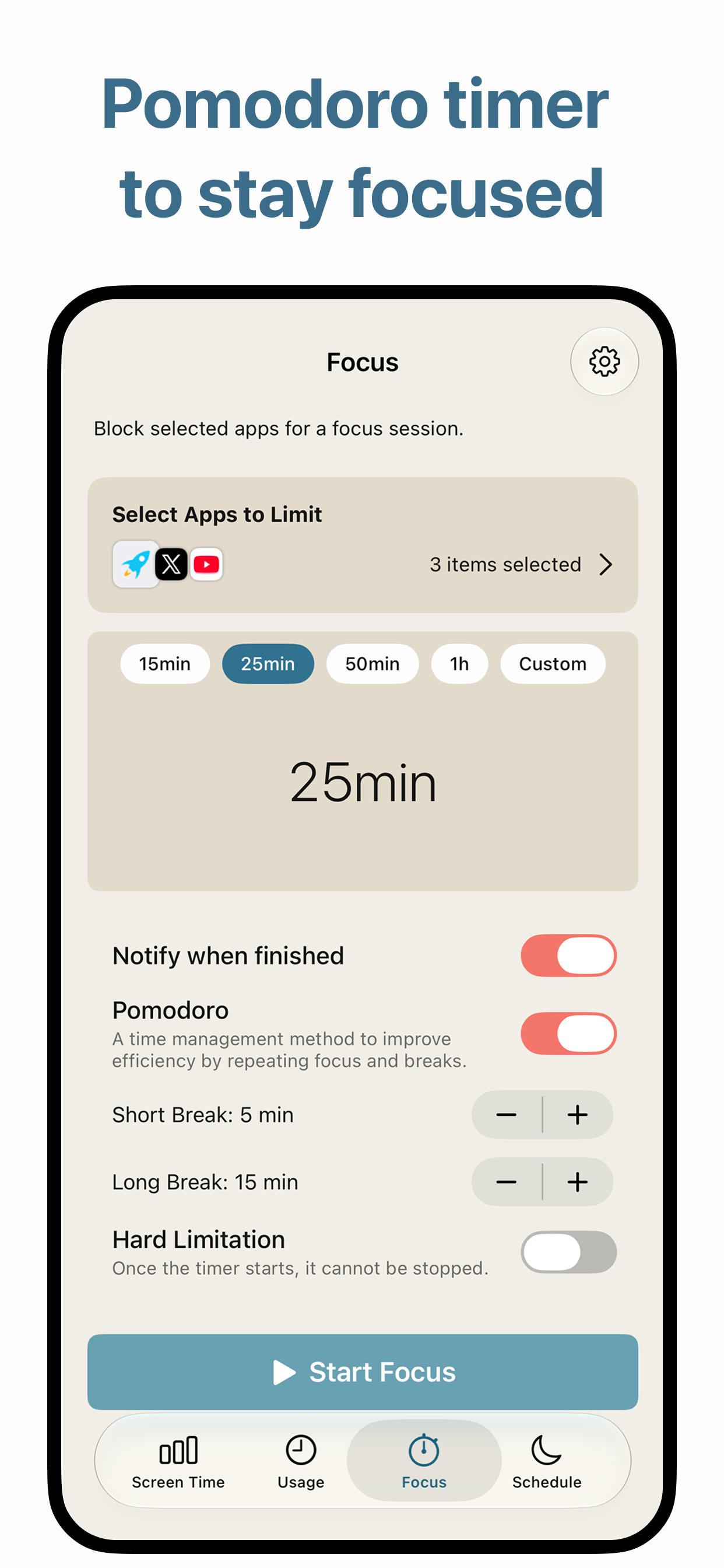 Applimits - Screen Time Limit