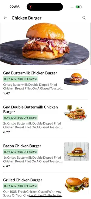 Grubs n Desserts screenshot 2