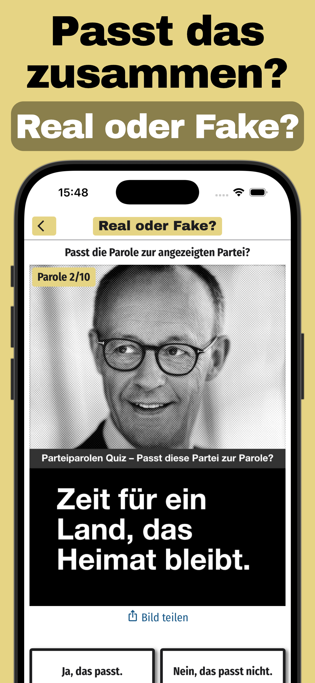 Parteiparolen Quiz & Puzzle