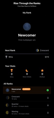 Shoot The Moon! - Retro Arcade iPhone screenshot