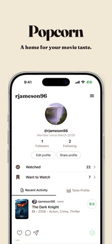 Popcorn — Movies with Friends screenshot