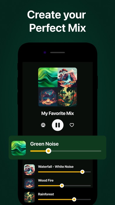 Green Noise - Sleeping Sounds Screenshot