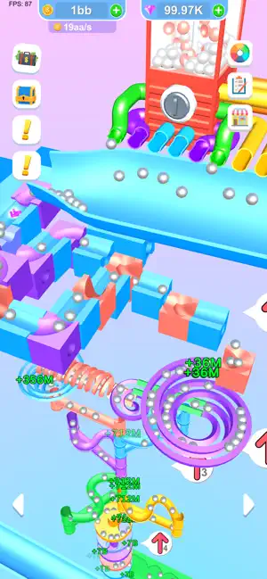 Ball Drop Dash 3D screenshot 1