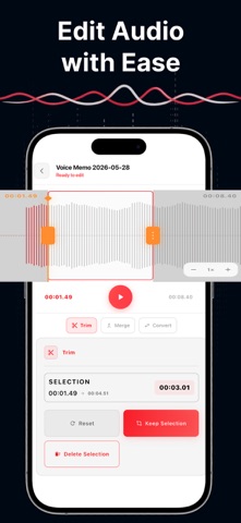 Voice Memo - Mic To Speaker iPhone screenshot