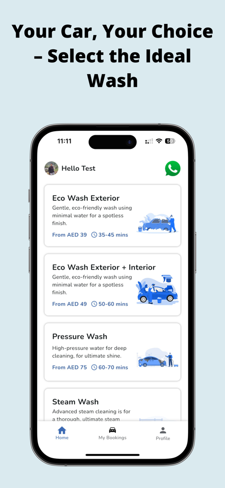 ScrubUp: Mobile Car Wash screenshot 2