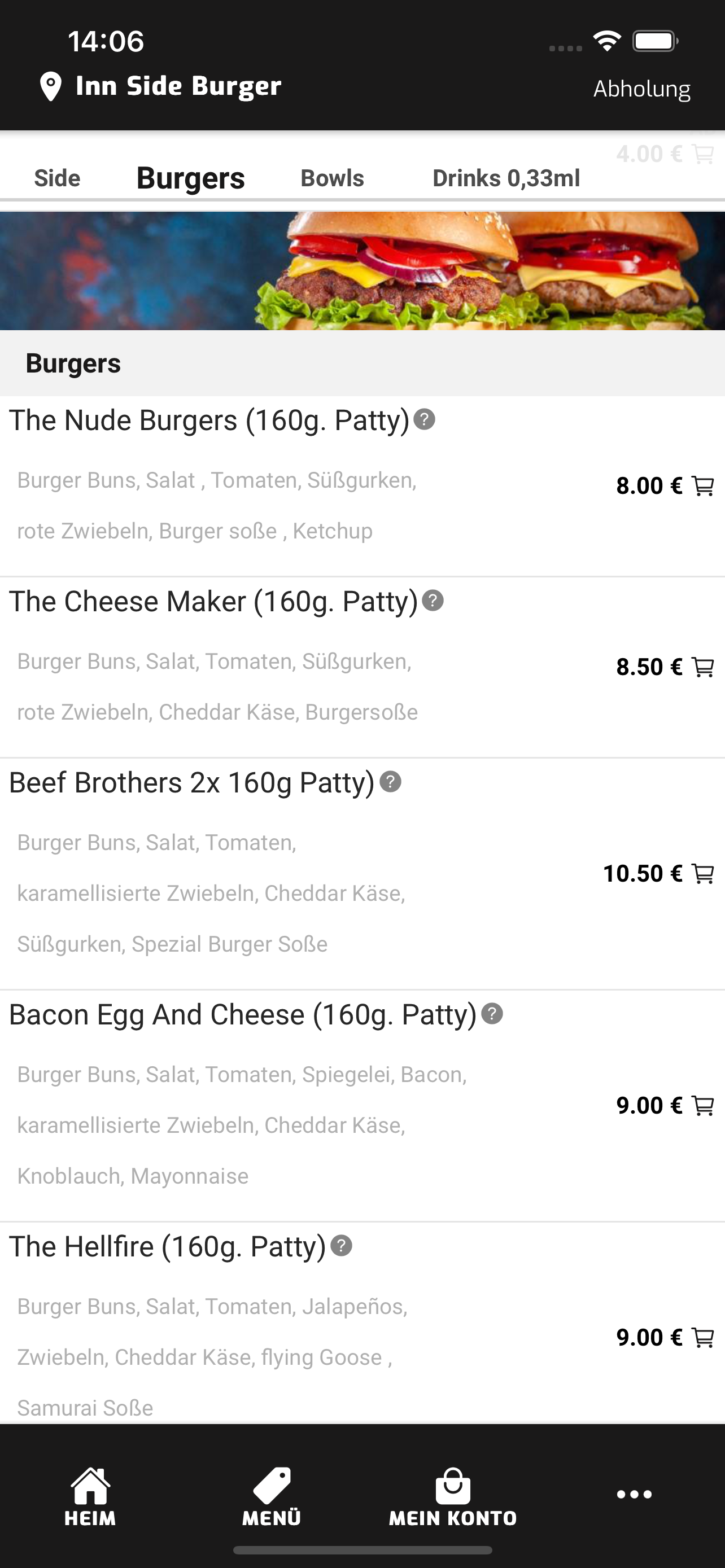 Inn Side Burger