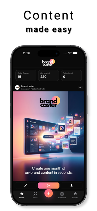 Brandcaster: AI Content Studio Screenshot 1 of 9