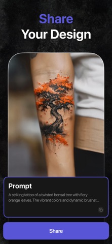 AI Tattoo Generator + Creator Screenshot 6 of 6