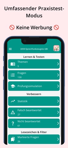 UKW-Sprechfunkzeugnis (UBI) screenshot