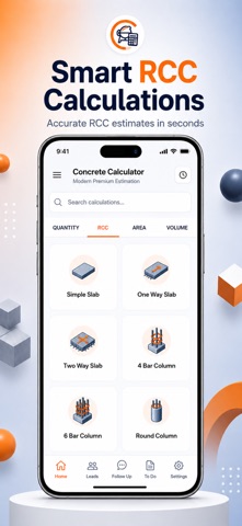 concrete calculators Screenshot 1 of 5