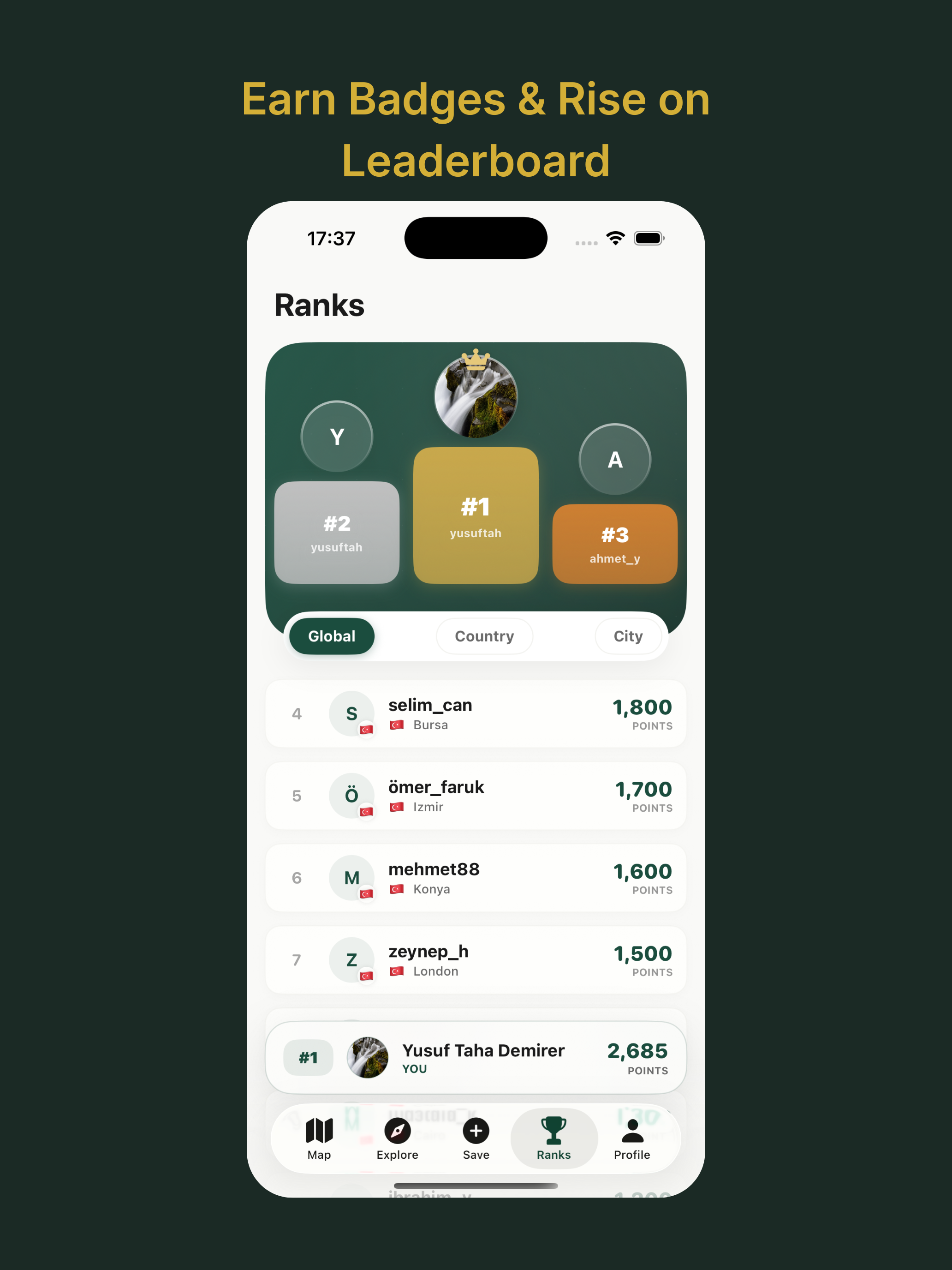 Minar: Mosque Journey Tracker