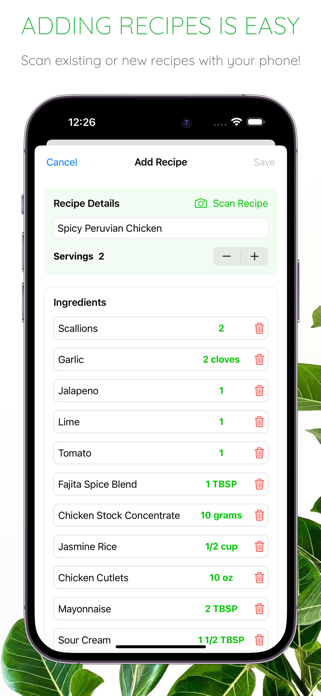 EasyGrocery - List Generator Screenshot 4 of 5