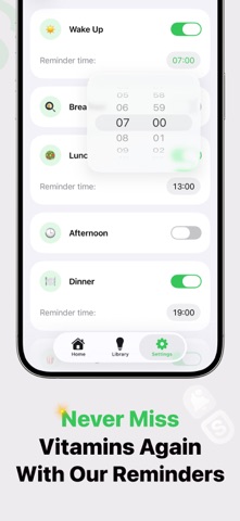 Supplement Tracker: Vitamin screenshot