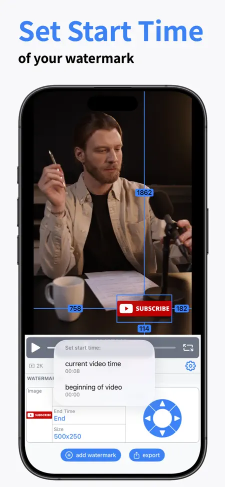Add Watermark to Video on iPhone — screenshot 4 of 5