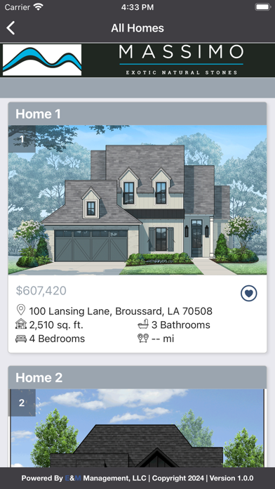 AHBA Parade of Homes Screenshot