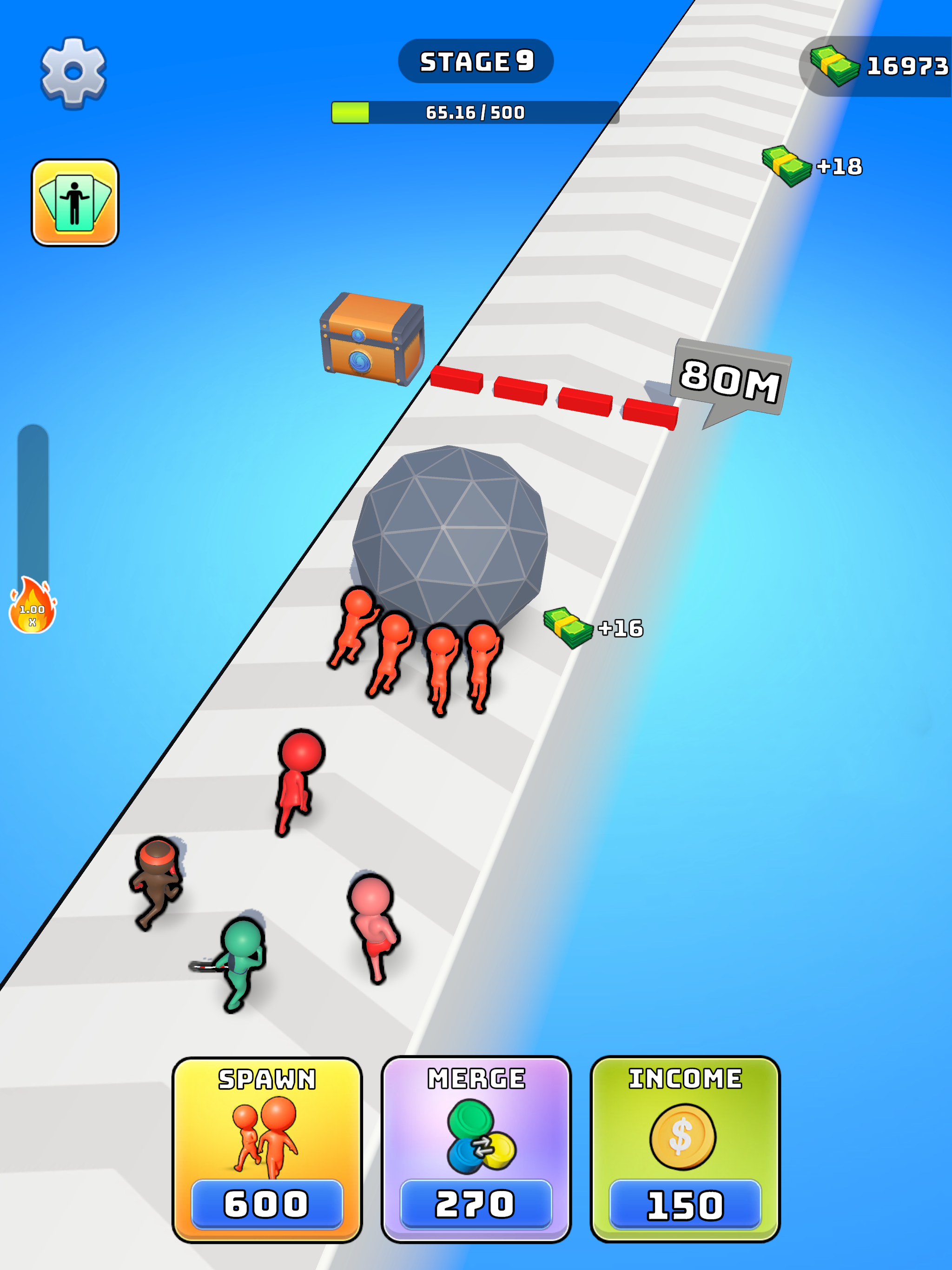 Push The Rock :Idle Game